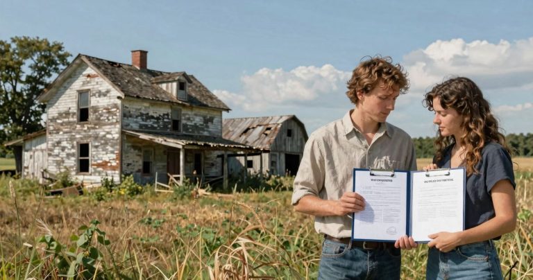 ferme abandonnée: récupérez la gratuitement et légalement