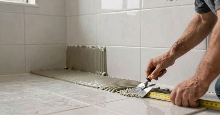 rénovation de carrelage: dalais carreleur, méthode éprouvée