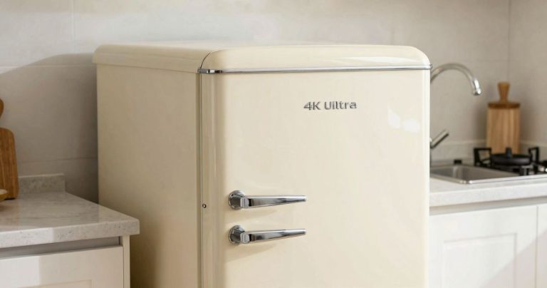 frigo vintage : look rétro et performance au quotidien