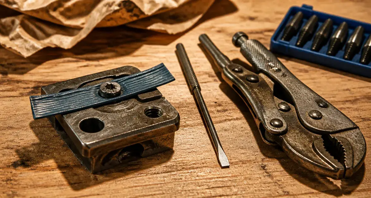 Pas de visse foiré à réparer : extraction de vis et fixations