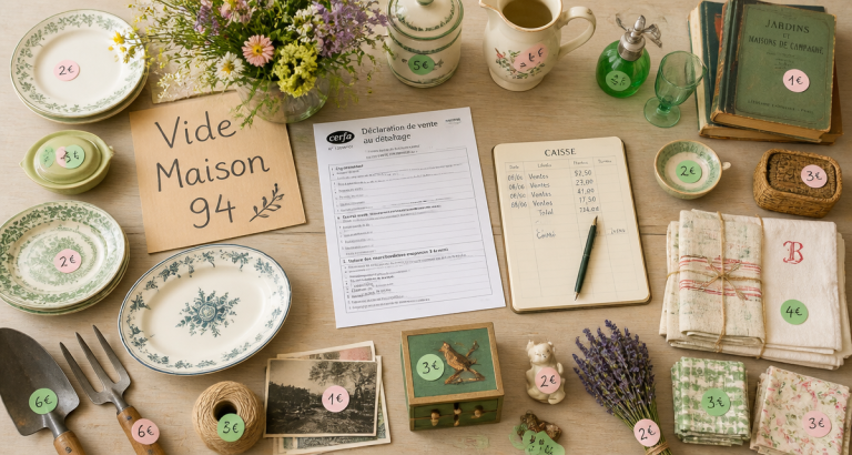 vide maison 94 table objets formulaire
