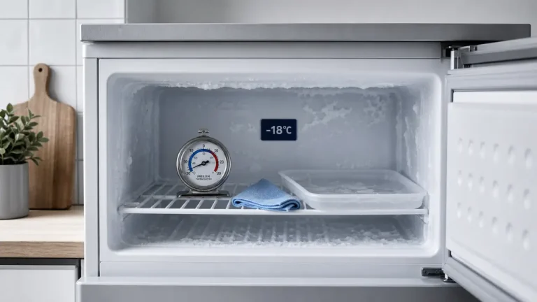 Thermomètre congélateur -18°C : combien de temps avant de remplir après dégivrage