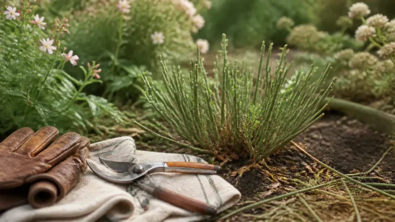 Gaura taille 20 cm : coupe légère au printemps