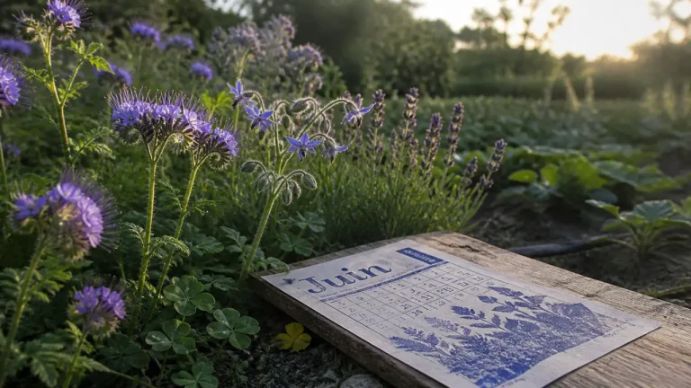 Plantes mellifere : phacélie, bourrache et lavande pour abeilles au printemps à l’automne