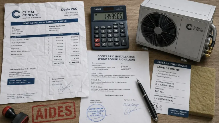 Pompe à chaleur à 1 euro vrai ou faux : aides et reste à charge