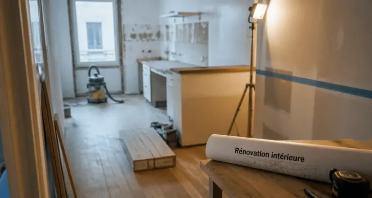 Rénovation intérieur maison Dole, chantier dans une maison ancienne