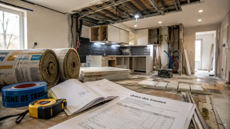 Travaux de rénovation intérieur : ordre du chantier, budget au m2 et isolation
